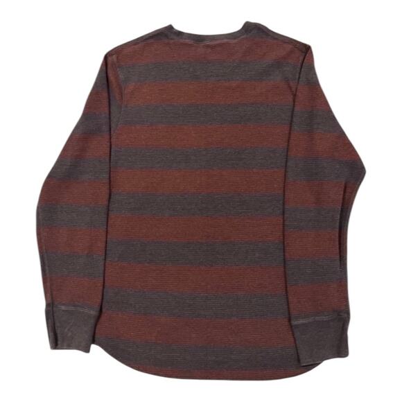 Gap Striped Thermal Shirt Men's Size XL - Picture 2 of 3